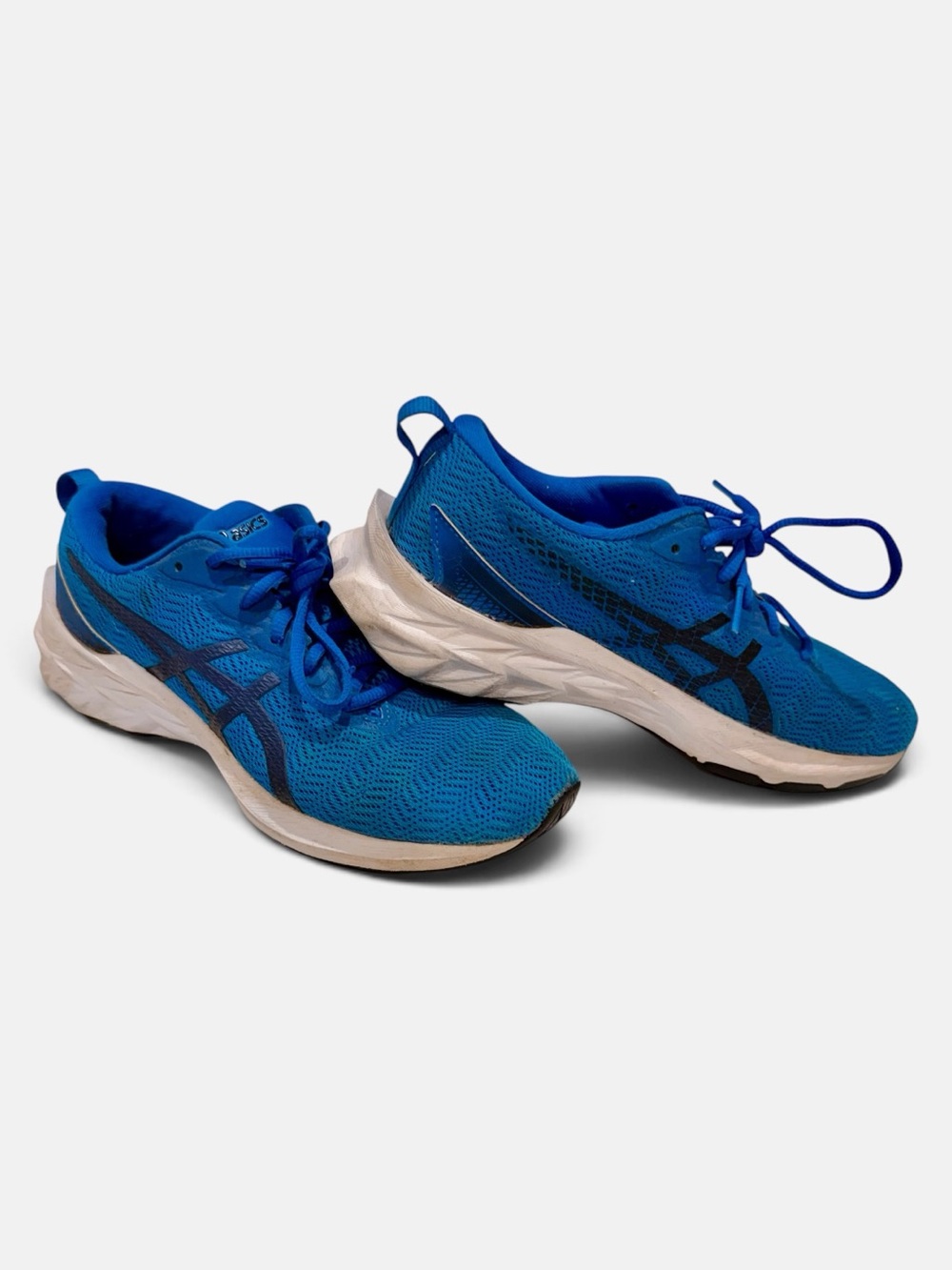 Asics Novablast G2 Kids Vibrant Blue Running Shoes  -Size 6
